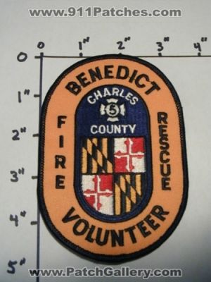 Benedict Volunteer Fire Rescue Department (Maryland)
Thanks to Mark Stampfl for this picture.
Keywords: dept. charles county