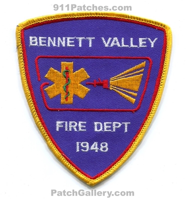 Bennett Valley Fire Department Patch (California)
Scan By: PatchGallery.com
Keywords: dept. 1948