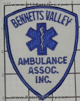 Bennetts Valley Ambulance Association Inc (Pennsylvania)
Thanks to swmpside for this picture.
Keywords: assoc. inc.