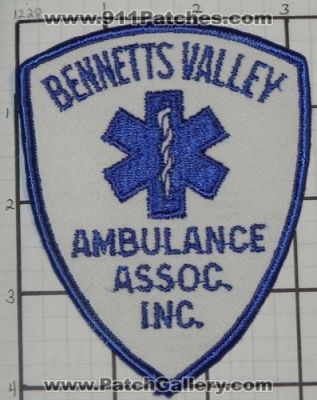 Bennetts Valley Ambulance Association Inc (Pennsylvania)
Thanks to swmpside for this picture.
Keywords: assoc. inc.