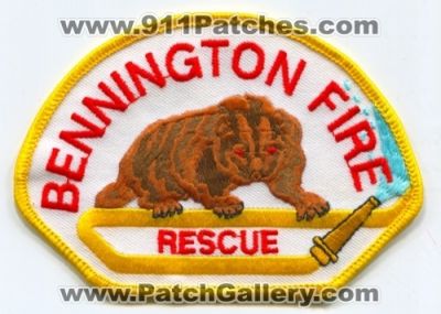 Bennington Fire Rescue Department (Nebraska)
Scan By: PatchGallery.com
Keywords: dept.