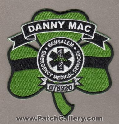 Bensalem Emergency Medical Services Danny Mac (Pennsylvania)
Thanks to Paul Howard for this scan.
Keywords: ems ambulance 078920