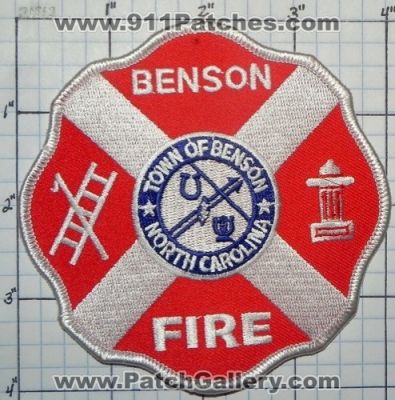 Benson Fire Department (North Carolina)
Thanks to swmpside for this picture.
Keywords: dept. town of