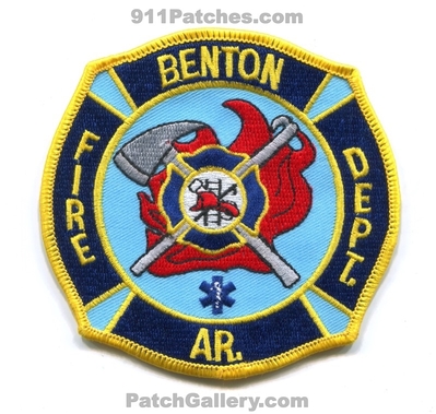 Benton Fire Department Patch (Arkansas)
Scan By: PatchGallery.com
Keywords: dept. ar.