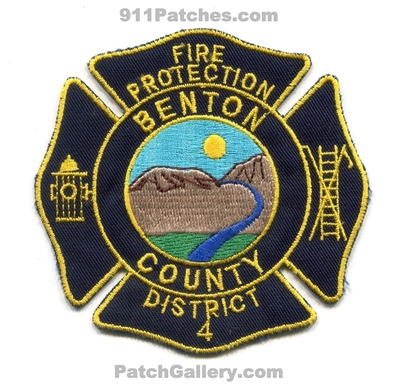 Benton County Fire Protection District 4 Patch (Washington)
Scan By: PatchGallery.com
Keywords: co. prot. dist. number no. #4 department dept.