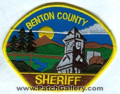 Benton County Sheriff (Oregon)
Scan By: PatchGallery.com
