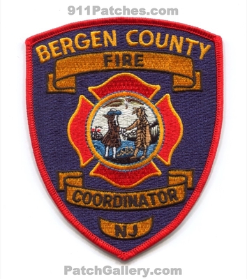 Bergen County Fire Coordinator Patch (New Jersey)
Scan By: PatchGallery.com
Keywords: co.