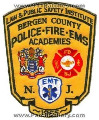 Bergen County Police Fire EMS Academies (New Jersey)
Scan By: PatchGallery.com
Keywords: emt law & and public safety institute