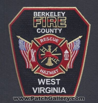 Berkeley County Fire Rescue Department (West Virginia)
Thanks to Paul Howard for this scan.
Keywords: dept. hazmat haz-mat