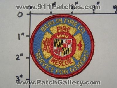 Berlin Fire Rescue Company (Maryland)
Thanks to Mark Stampfl for this picture.
Keywords: co.