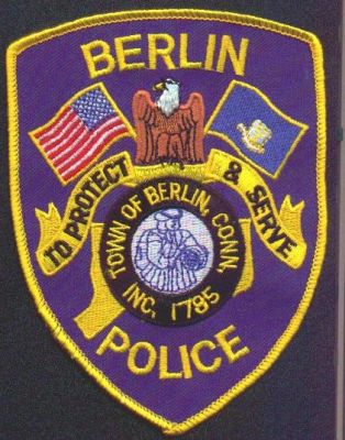 Berlin Police
Thanks to EmblemAndPatchSales.com for this scan.
Keywords: connecticut town of