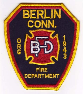 Berlin Fire Department
Thanks to Michael J Barnes for this scan.
Keywords: connecticut bfd