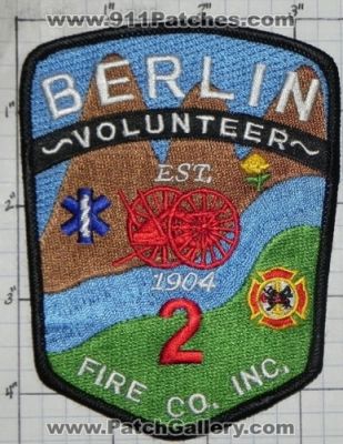 Berlin Volunteer Fire Company Inc 2 (New York)
Thanks to swmpside for this picture.
Keywords: co. inc.