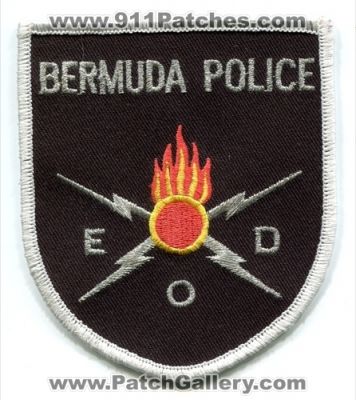 Bermuda Police Department EOD (Bermuda)
Scan By: PatchGallery.com
Keywords: explosive ordnance disposal bomb squad
