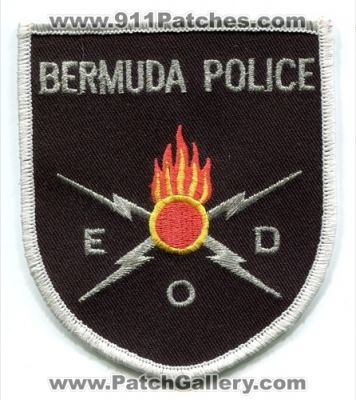 Bermuda Police Department EOD (Bermuda)
Scan By: PatchGallery.com
Keywords: explosive ordnance disposal bomb squad