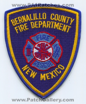 Bernalillo County Fire Rescue Department Patch (New Mexico)
Scan By: PatchGallery.com
Keywords: co. dept.