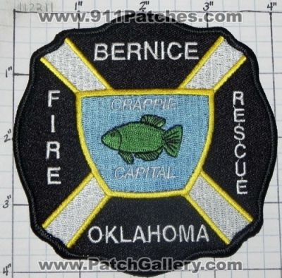 Bernice Fire Rescue Department (Oklahoma)
Thanks to swmpside for this picture.
Keywords: dept.