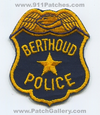 Berthoud Police Department Patch (Colorado)
Scan By: PatchGallery.com
Keywords: dept.