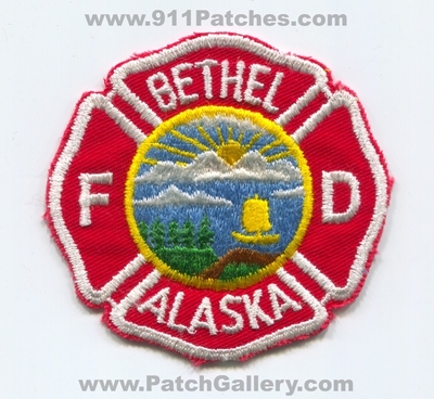 Bethel Fire Department Patch (Alaska)
Scan By: PatchGallery.com
Keywords: dept. fd