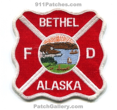 Bethel Fire Department Patch (Alaska)
Scan By: PatchGallery.com
Keywords: dept.