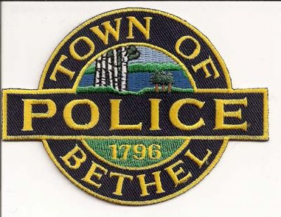 Bethel Police
Thanks to EmblemAndPatchSales.com for this scan.
Keywords: maine town of