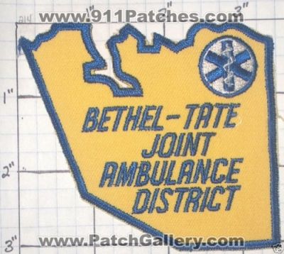 Bethel Tate Joint Ambulance District (Ohio)
Thanks to swmpside for this picture.
Keywords: ems bethel-tate