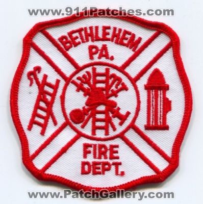 Bethlehem Fire Department (Pennsylvania)
Scan By: PatchGallery.com
Keywords: dept. pa.
