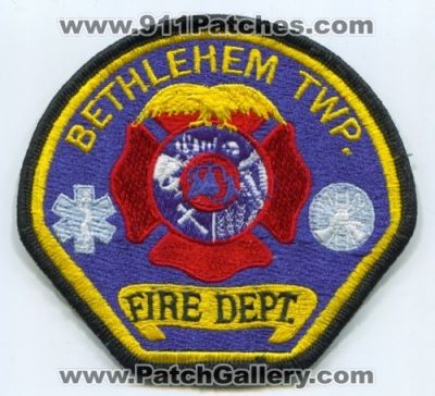 Bethlehem Township Fire Department (Pennsylvania)
Scan By: PatchGallery.com
Keywords: dept. twp.