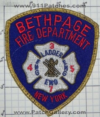 Bethpage Fire Department Engine 4 5 7 Ladder 3 (New York)
Thanks to swmpside for this picture.
Keywords: dept.