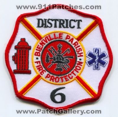 Bienville Parish Fire Protection District 6 (Louisiana)
Scan By: PatchGallery.com
Keywords: dist. department dept. fpd