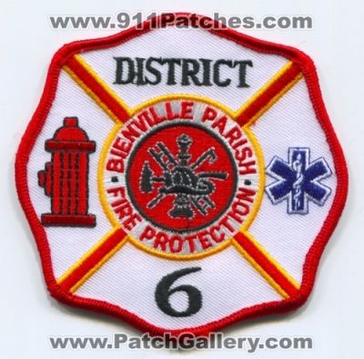 Bienville Parish Fire Protection District 6 (Louisiana)
Scan By: PatchGallery.com
Keywords: dist. department dept. fpd