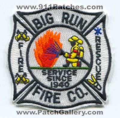 Big Run Fire Rescue Company (Pennsylvania)
Scan By: PatchGallery.com
Keywords: department dept. co.