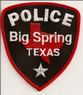 Big Spring Police
Thanks to EmblemAndPatchSales.com for this scan.
Keywords: texas