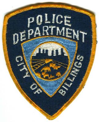 Billings Police Department (Montana)
Scan By: PatchGallery.com
Keywords: city of