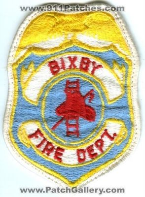 Bixby Fire Department (Oklahoma)
Scan By: PatchGallery.com
Keywords: dept.