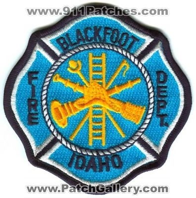 Blackfoot Fire Department Patch (Idaho)
Scan By: PatchGallery.com
Keywords: dept.