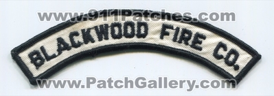 Blackwood Fire Company Patch (New Jersey)
Scan By: PatchGallery.com
Keywords: co. department dept.