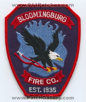Bloomingburg Fire Company Patch (New York)
Scan By: PatchGallery.com
Keywords: co. department dept. est. 1935