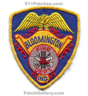 Bloomington Fire Department Patch (Indiana)
Scan By: PatchGallery.com
Keywords: dept.