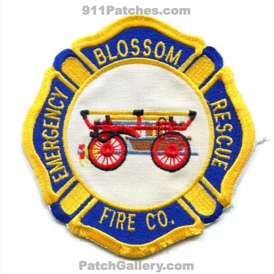 Blossom Fire Company Emergency Rescue Patch (New York)
Scan By: PatchGallery.com
Keywords: co. department dept.