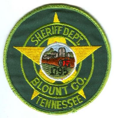Blount County Sheriff Dept (Tennessee)
Scan By: PatchGallery.com
Keywords: department