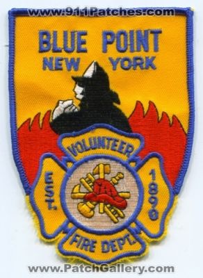 Blue Point Volunteer Fire Department (New York)
Scan By: PatchGallery.com
Keywords: dept.