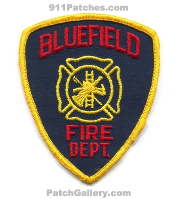 Bluefield Fire Department Patch (Virginia)
Scan By: PatchGallery.com
Keywords: dept.