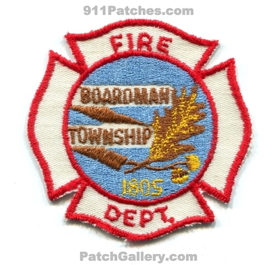Boardman Township Fire Department Patch (Ohio)
Scan By: PatchGallery.com
Keywords: twp. dept. 1805