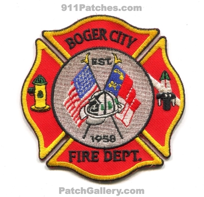 Boger City Fire Department Patch (North Carolina)
Scan By: PatchGallery.com
Keywords: dept. est. 1958