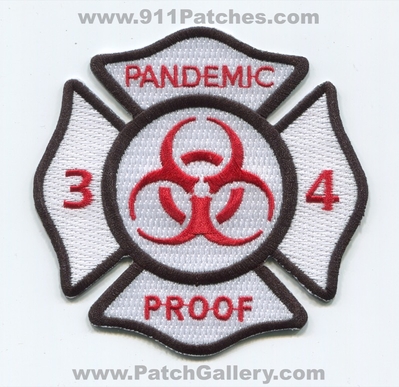 Boise Fire Department Academy Class 34 Pandemic Proof Patch (Idaho)
Scan By: PatchGallery.com
[b]Patch Made By: 911Patches.com[/b]
Keywords: dept.