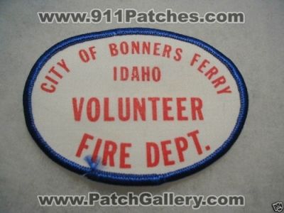 Bonners Ferry Volunteer Fire Department (Idaho)
Thanks to Mark Stampfl for this picture.
Keywords: city of dept.
