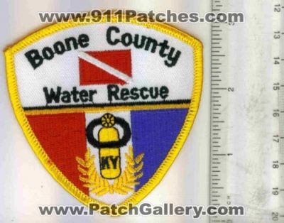Boone County Water Rescue (Kentucky)
Thanks to Mark C Barilovich for this scan.
Keywords: scuba