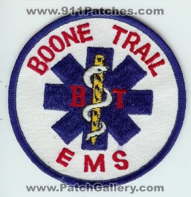 Boone Trail EMS (North Carolina)
Thanks to Mark C Barilovich for this scan.
Keywords: emergency medical services ambulance emt paramedic