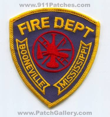 Booneville Fire Department Patch (Mississippi)
Scan By: PatchGallery.com
Keywords: dept.